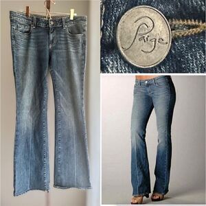 Paige Boot Cut Jeans Laurel Canyon Sz 30